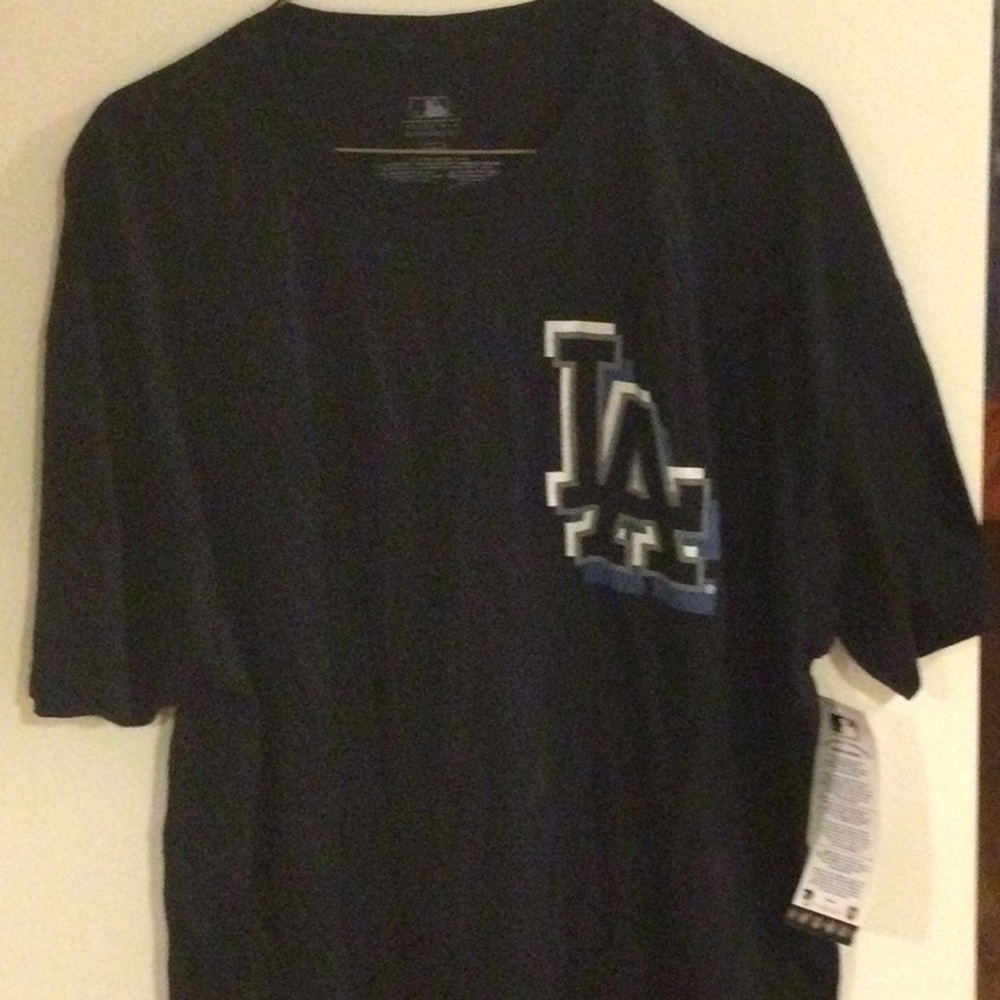 Black LA Logo Men's Shirt